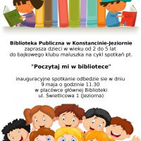 Bajkowy klub maluszka - 9 maja godzina 11.30