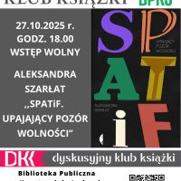 Dyskusyjny Klub Książki w filii w Skolimowie- 27.10.2025 r.