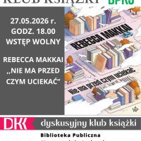 Dyskusyjny Klub Książki w filii w Skolimowie