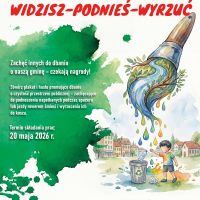 Gminny konkurs plastyczny „Widzisz – podnieś – wyrzuć"