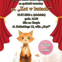 ,,Kot w butach'' - spektakl teatralny dla dzieci