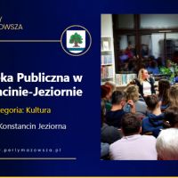 Plebiscyt Perły Mazowsza 2025- oddaj głos dla biblioteki