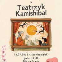 Teatrzyk kamishibai w filii na Grapie