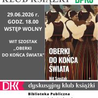 Dyskusyjny Klub Książki w filii w Skolimowie