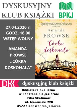 Dyskusyjny Klub Książki w filii w Skolimowie